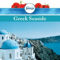 Febreze autószellőző klipek légfrissítő, görög tengerpart, 0. fl oz, gróf