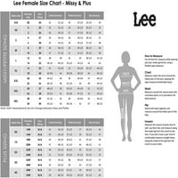 Lee Women's Plus nyugodt, egyenes láb nadrág