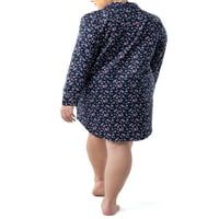 Wrangler női hosszú ujjú flanel pizsamás alvás, S-4X méretek