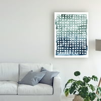 Védjegy Szépművészet 'Morse Dots I' Canvas Art by Grace Popp