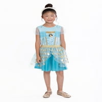 Disney Princess Girls Jasmine Cosplay ruha, Méret 4-16