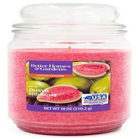 Jobb Homes & Gardens Jar gyertya, rózsaszín guava hibiszkusz, oz