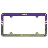 Minnesota Vikings Hivatalos NFL műanyag rendszámtábla, Wincraft