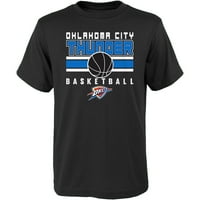 Ifjúsági fekete Oklahoma City Thunder alternatív póló
