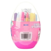 A Gabby's Dollhouse húsvéti tojás tevékenységi készlete matricákat, markereket tartalmaz