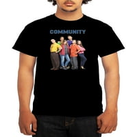 Közösségi férfiak rövid ujjú grafikus pólója