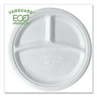 Eco-Products® Vanguard megújuló és komposztálható cukornádlemezek, 10