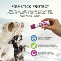 Fou -Stick Védje meg az összes természetes mancsot és orrbalzsamot a háziállatok számára -
