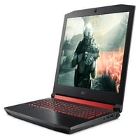 Acer Nitro Gaming Laptop, 15.6 FHD képernyő, Intel Core i7-7700HQ, GeForce GT grafikus kártya, 16 GB DDR memória, 256 GB SSD,