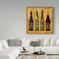Védjegy képzőművészet' The Wine Up I ' vászon művészet az Art Licensing Studio által