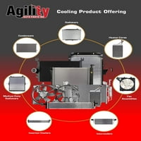 Agility Auto Parts A C kondenzátor a Lexus -specifikus modellekhez