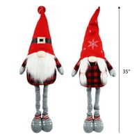 Nyaralási idő magassága Bővíthető karácsonyi dekoratív pár törpék, Count Peakonként