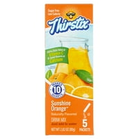 Thirsti italkeverék, napsütés narancs, 2. oz, csomagok, szám