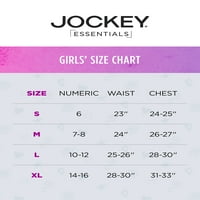 Jockey® Essentials Girls 'Seamfree® Bikini - Pack, Méret S -XL