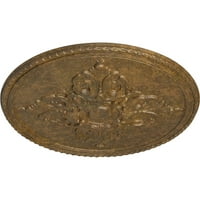 1 4 od 7 8 P Milton mennyezeti medál, kézzel festett bronz