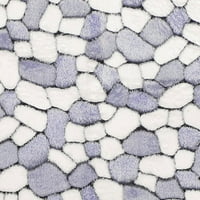 Cobblestone mintázat padló ajtajamat terület szőnyegszürke szürke 23,6 15,8