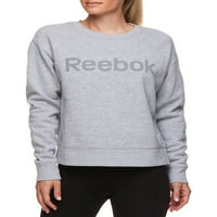 Reebok Womens Cozy Crewneck Sweatshirt grafikával
