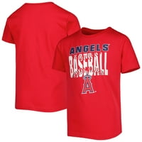 Ifjúsági piros Los Angeles Angels póló