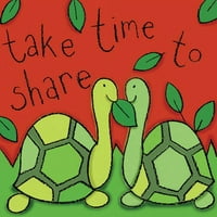 Szánjon időt arra, hogy megossza a teknős fali művészetet