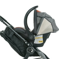 Baby Jogger autó ülés adapter szerelőkanó kislemez a Cybe maxi-cosi számára, fekete