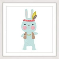Marmont Hill Hipster Bunny , Shayna Pitch keretes festménynyomtatás