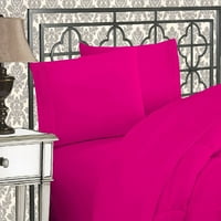 Elegáns kényelmi ünnepi ajándék ágynemű TC lap set cal King, rózsaszín