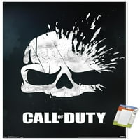 Call of Duty-koponya fal poszter, 22.375 34